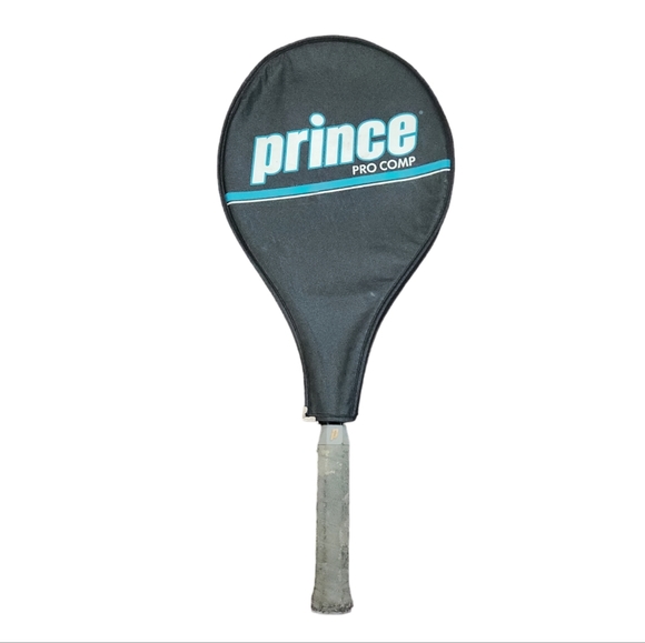 VTG Rare Prince Pro Oversize Aerodynamic Tennis Racquet with Cover Racket Grip - Picture 6 of 15